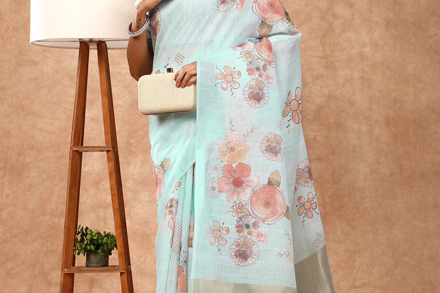 linen sarees