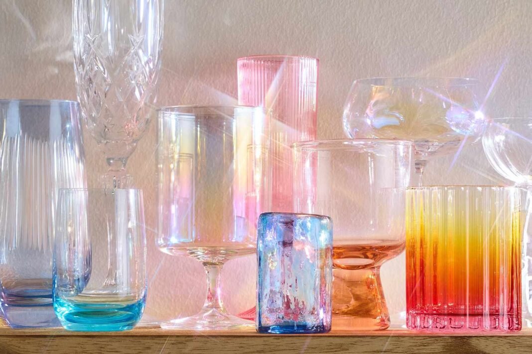 Cloudy glassware